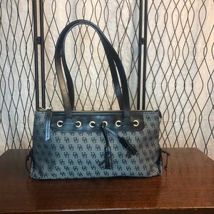 Vintage Grey patterned Dooney and Bourke bag